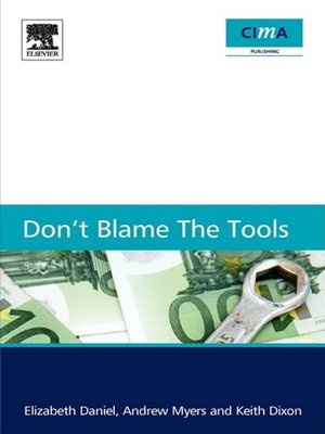 cover image of Don't Blame the Tools